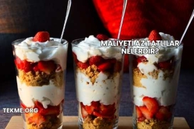 Maliyeti Az Tatlılar Nelerdir?