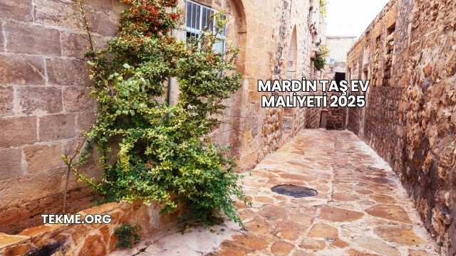 Mardin Taş Ev Maliyeti 2025