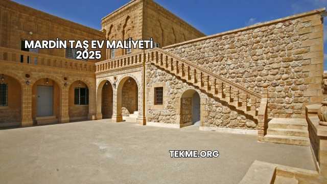 Mardin Taş Ev Maliyeti 2025