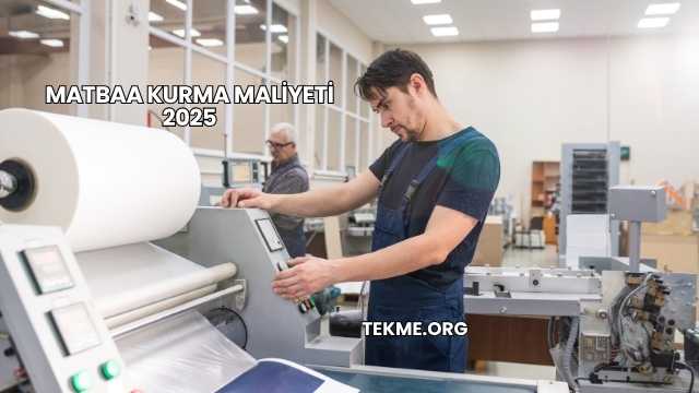 Matbaa Kurma Maliyeti 2025
