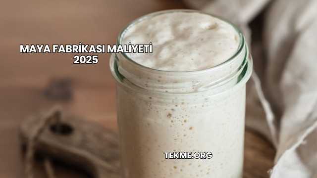 Maya Fabrikası Maliyeti 2025