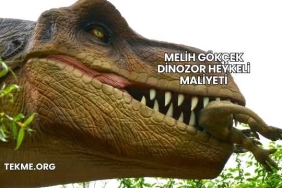 Melih Gökçek Dinozor Heykeli Maliyeti