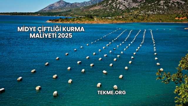 Midye Çiftliği Kurma Maliyeti 2025