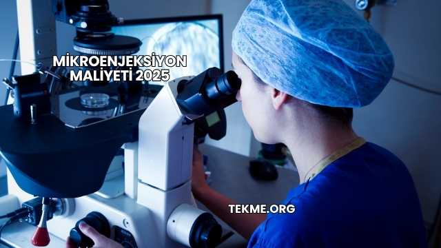 Mikroenjeksiyon Maliyeti 2025