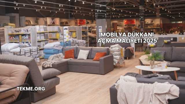 Mobilya Dükkanı Açma Maliyeti 2025