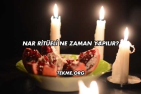 Nar Ritüeli Ne Zaman Yapılır?