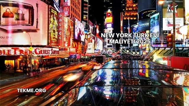 New York Türk Evi Maliyeti 2025