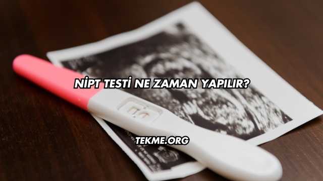 Nipt Testi Ne Zaman Yapılır?
