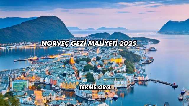 Norveç Gezi Maliyeti 2025