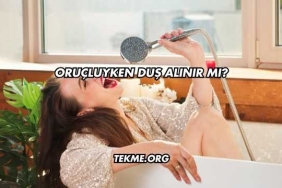 Oruçluyken Duş Alınır mı?