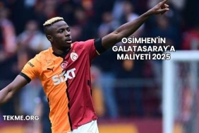 Osimhen'in Galatasaray'a Maliyeti 2025