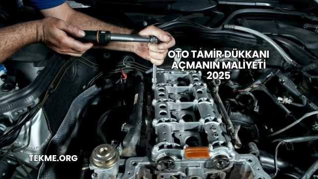 Oto Tamir Dükkanı Açmanın Maliyeti 2025