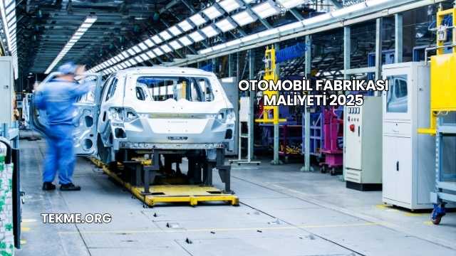 Otomobil Fabrikası Maliyeti 2025