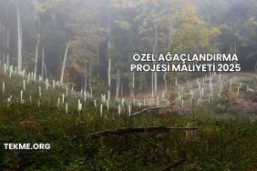 Özel Ağaçlandırma Projesi Maliyeti 2025