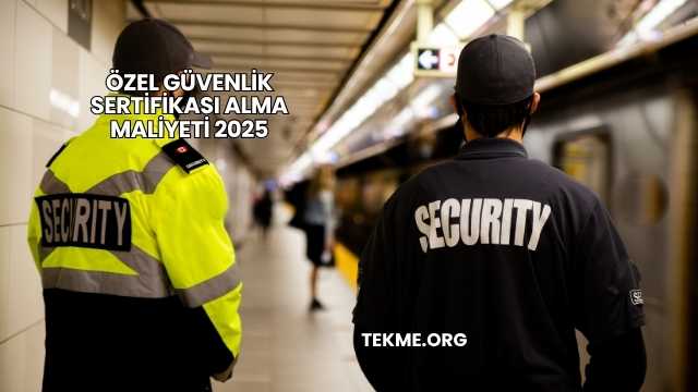 Özel Güvenlik Sertifikası Alma Maliyeti 2025