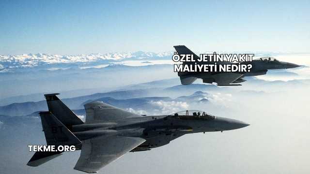 Özel Jetin Yakıt Maliyeti Nedir?