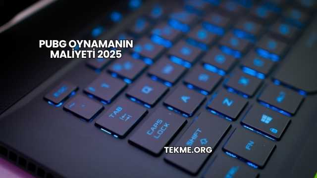 PUBG Oynamanın Maliyeti 2025