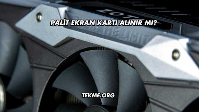 Palit Ekran Kartı Alınır mı?