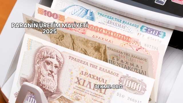 Paranın Üretim Maliyeti 2025