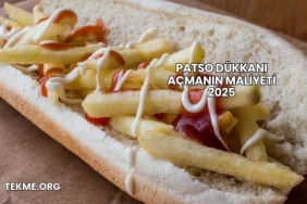 Patso Dükkanı Açmanın Maliyeti 2025