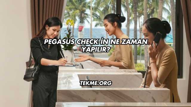 Pegasus Check-in Ne Zaman Yapılır?