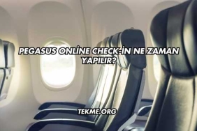 Pegasus Online Check-in Ne Zaman Yapılır?