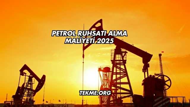 Petrol Ruhsatı Alma Maliyeti 2025