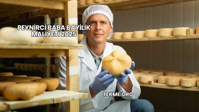 Peynirci Baba Bayilik Maliyeti 2025