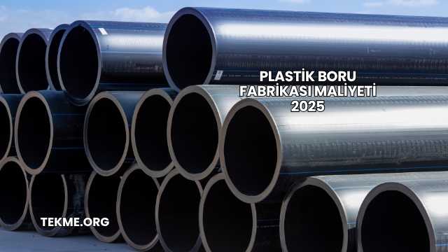 Plastik Boru Fabrikası Maliyeti 2025