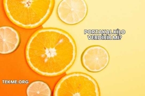 Portakal Kilo Verdirir mi?