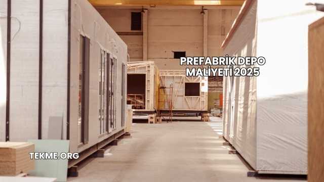 Prefabrik Depo Maliyeti 2025