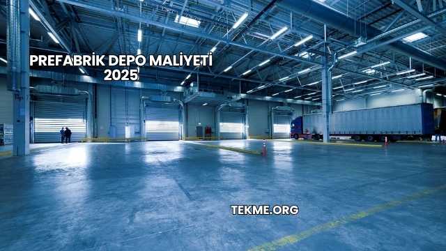 Prefabrik Depo Maliyeti 2025