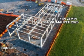 Prefabrik Ev Zemin Betonu Maliyeti 2025