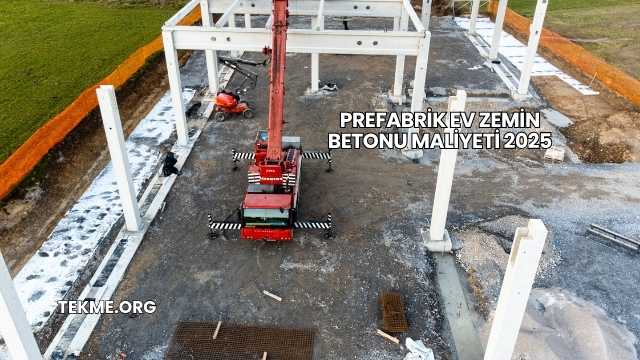 Prefabrik Ev Zemin Betonu Maliyeti 2025