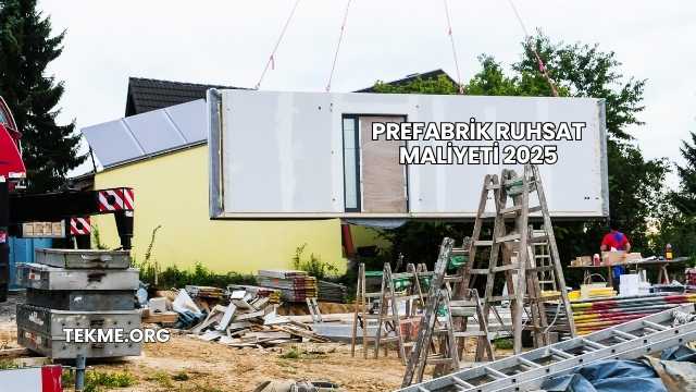 Prefabrik Ruhsat Maliyeti 2025