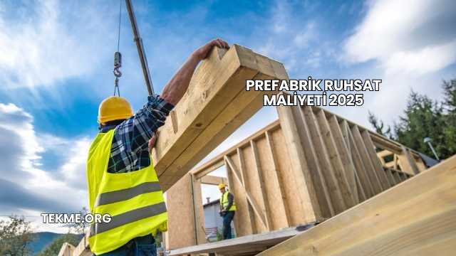Prefabrik Ruhsat Maliyeti 2025