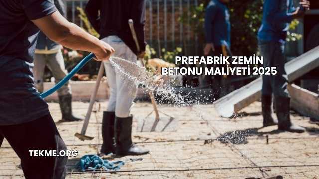 Prefabrik Zemin Betonu Maliyeti 2025