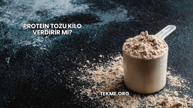 Protein Tozu Kilo Verdirir mi?