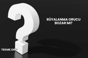 Rüyalanma Orucu Bozar mı?