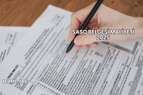 SASO Belgesi Maliyeti 2025