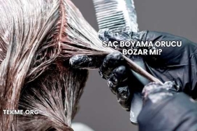 Saç Boyama Orucu Bozar mı?