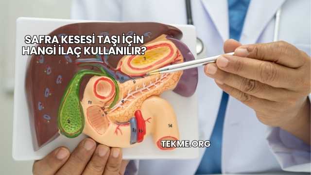 Safra Kesesi Taşı İçin Hangi İlaç Kullanılır?