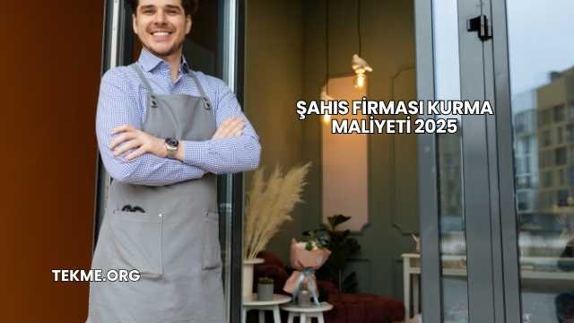 Şahıs Firması Kurma Maliyeti 2025