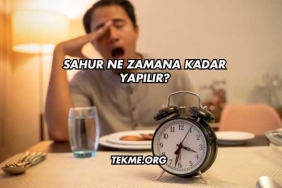 Sahur Ne Zamana Kadar Yapılır?