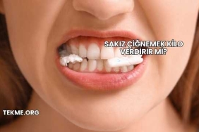 Sakız Çiğnemek Kilo Verdirir mi?