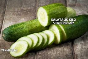 Salatalık Kilo Verdirir mi?