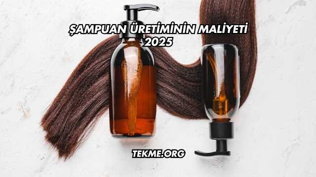 Şampuan Üretiminin Maliyeti 2025