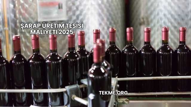 Şarap Üretim Tesisi Maliyeti 2025