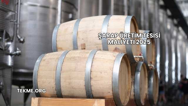 Şarap Üretim Tesisi Maliyeti 2025