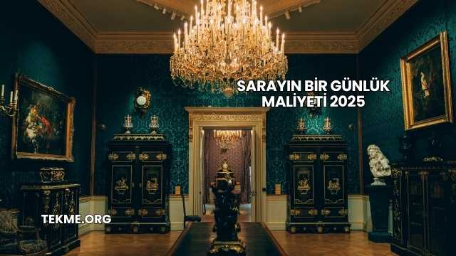 Sarayın Bir Günlük Maliyeti 2025